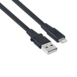 RIVACASE PS6001 BK12 MFi Lightning cable 1.2m black /96